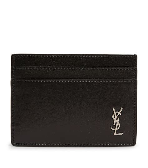 ysl card holder monogram|ysl card holder for men.